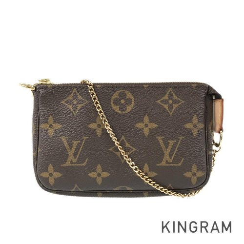 LOUIS VUITTON Monogram Mini Pochette Accessoires M81637 Pouch from