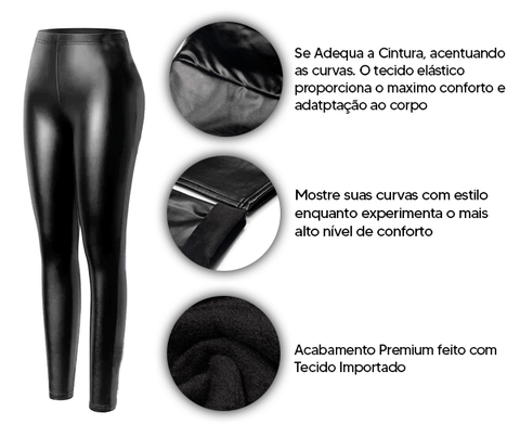 Calça Luxury Legging Couro