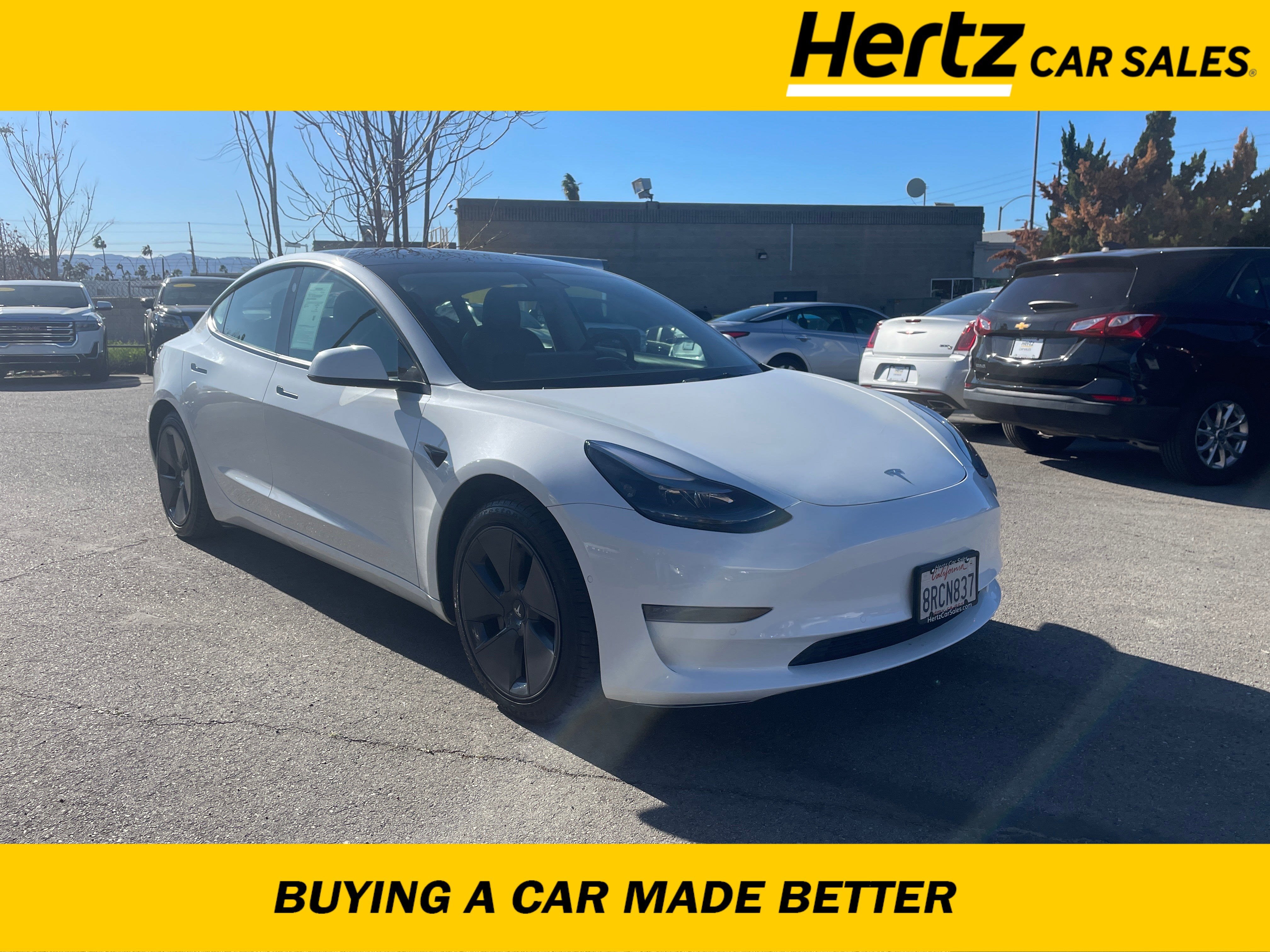 Hertz & Tesla Model 3