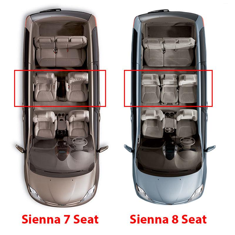 toyota sienna floor mats 7-seater or 8-seater