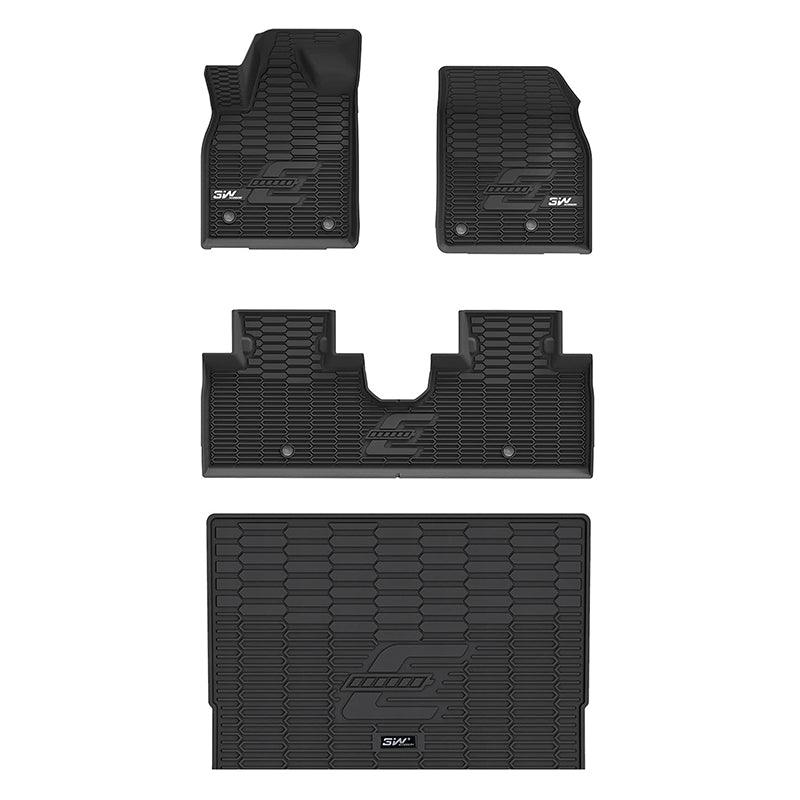 Ford Mustang Mach-E 2021-2024 Custom Floor Mats / Trunk Mat TPE Material 