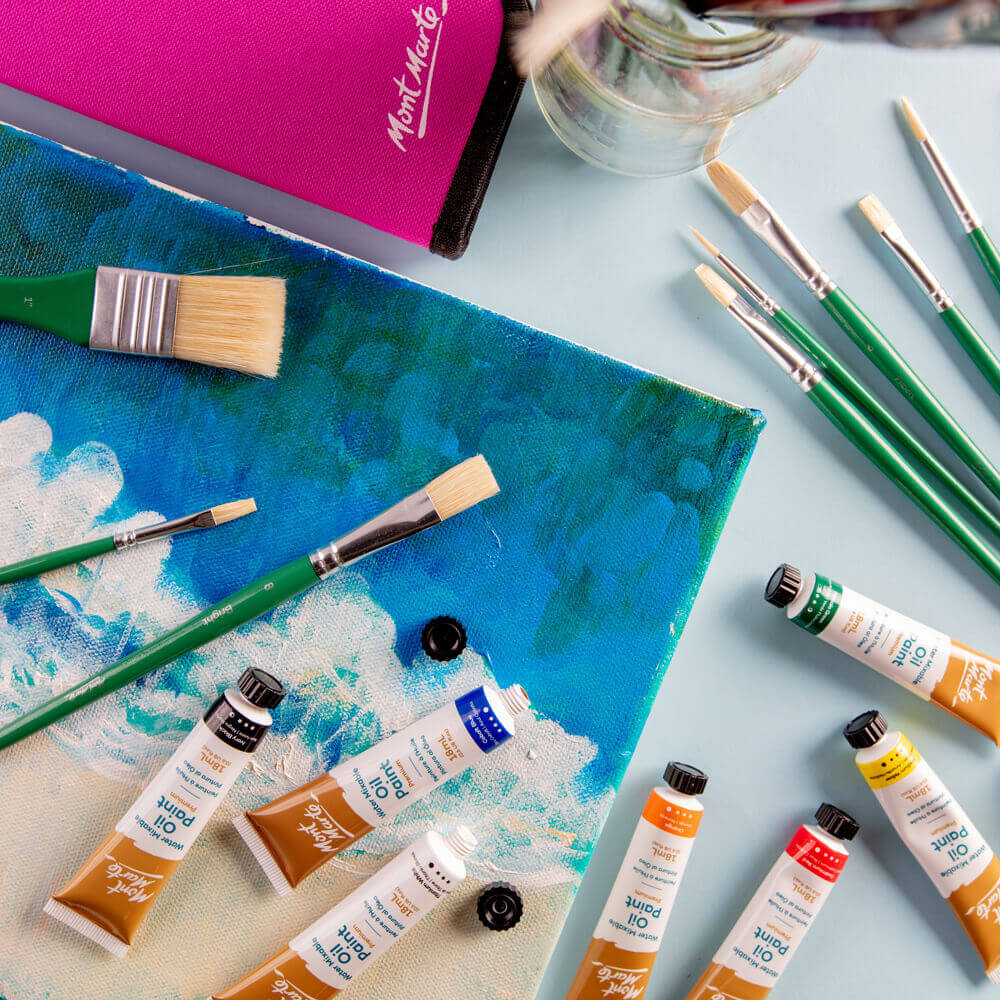 Review: Mont Marte H20 Water Mixable Oil Paints