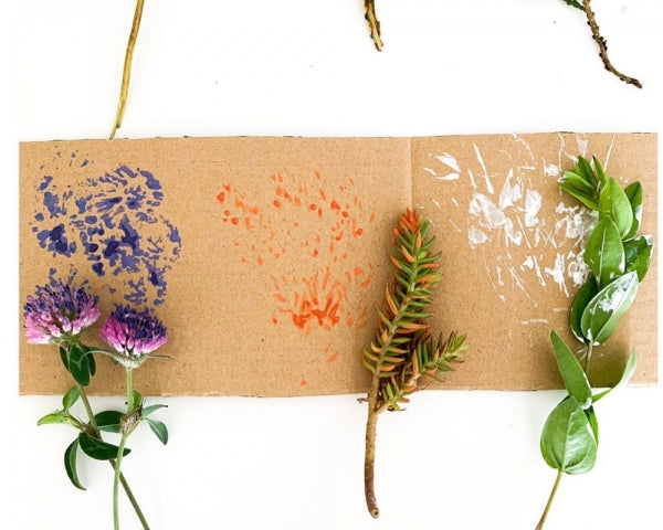 Paint brushes made from nature.