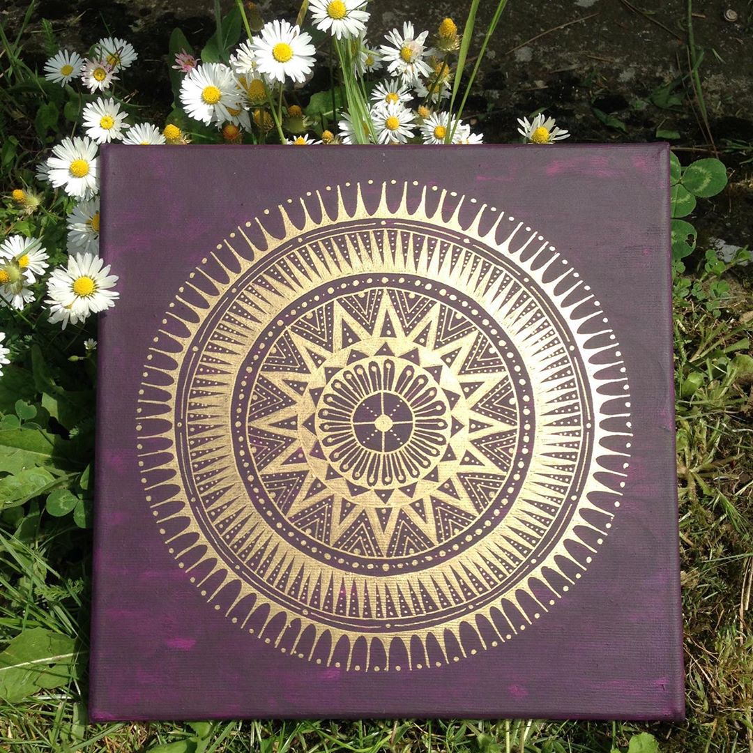 A sun mandala.