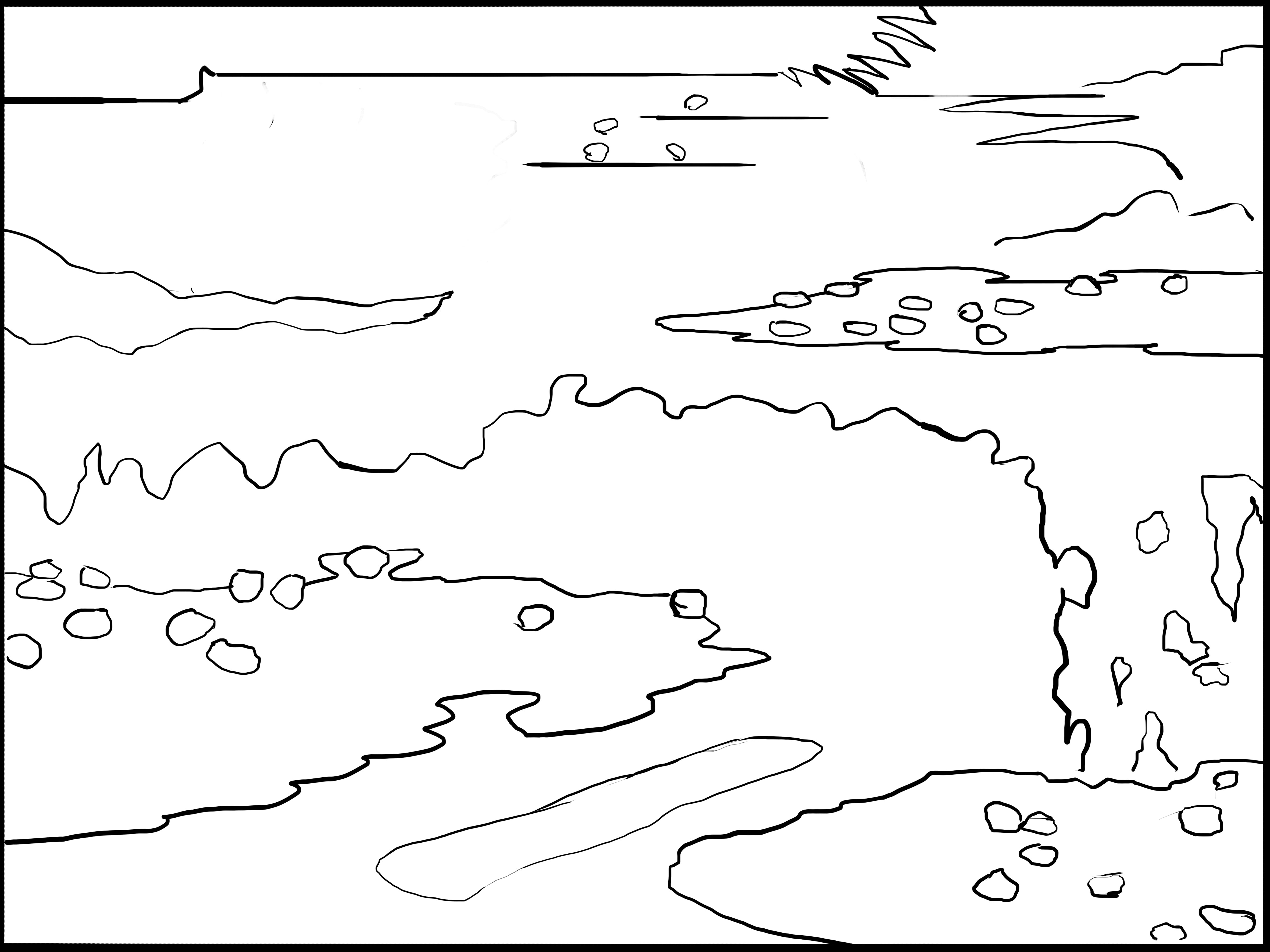 4. Mapping out a Monet composition