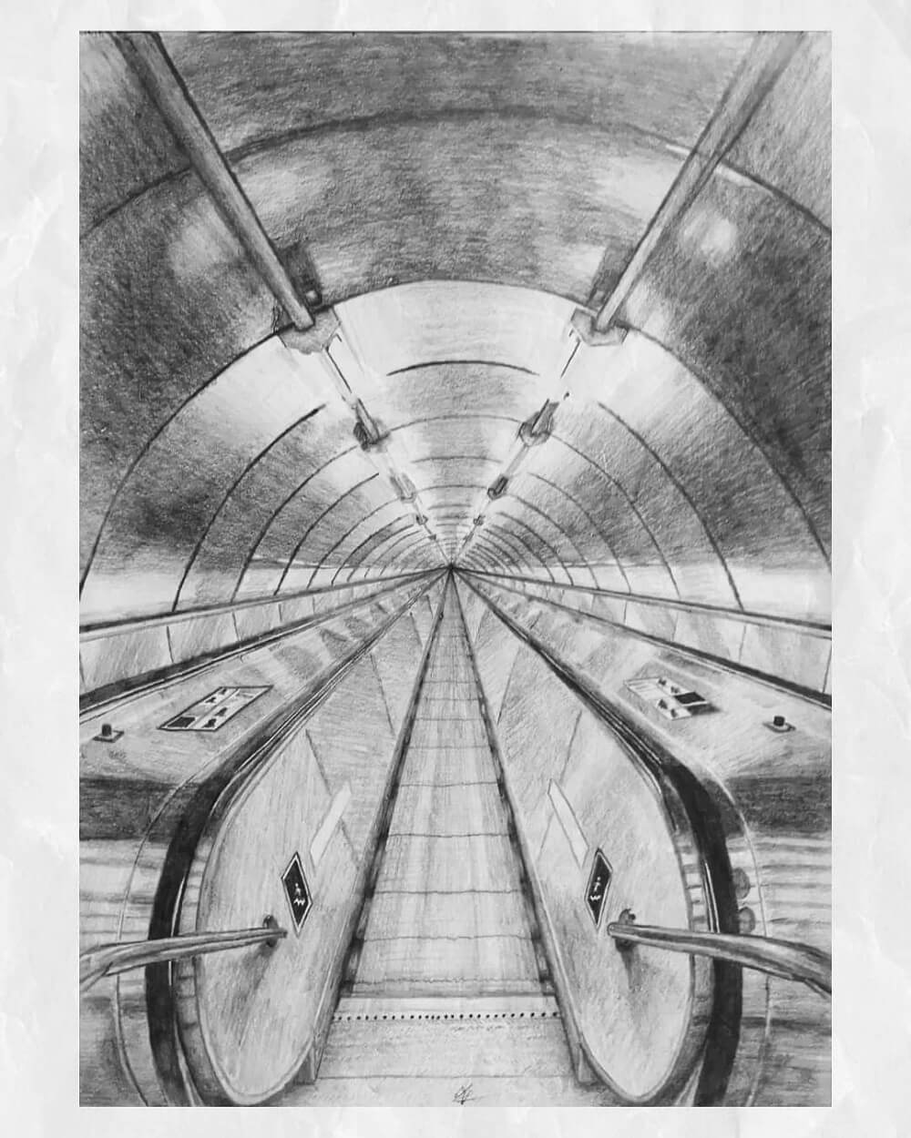 Perspective drawing on Pinterest