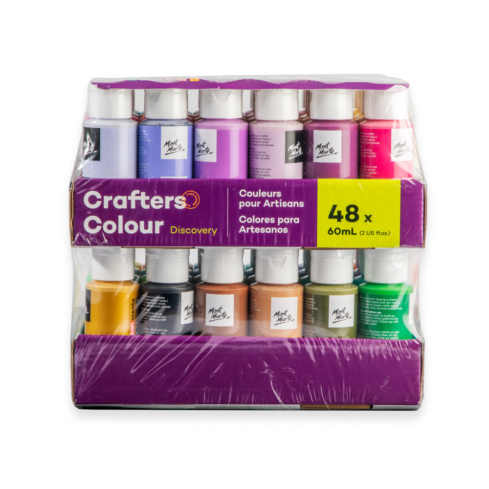 Crafters Colour Discovery 48pc x 60ml (2 US fl.oz)