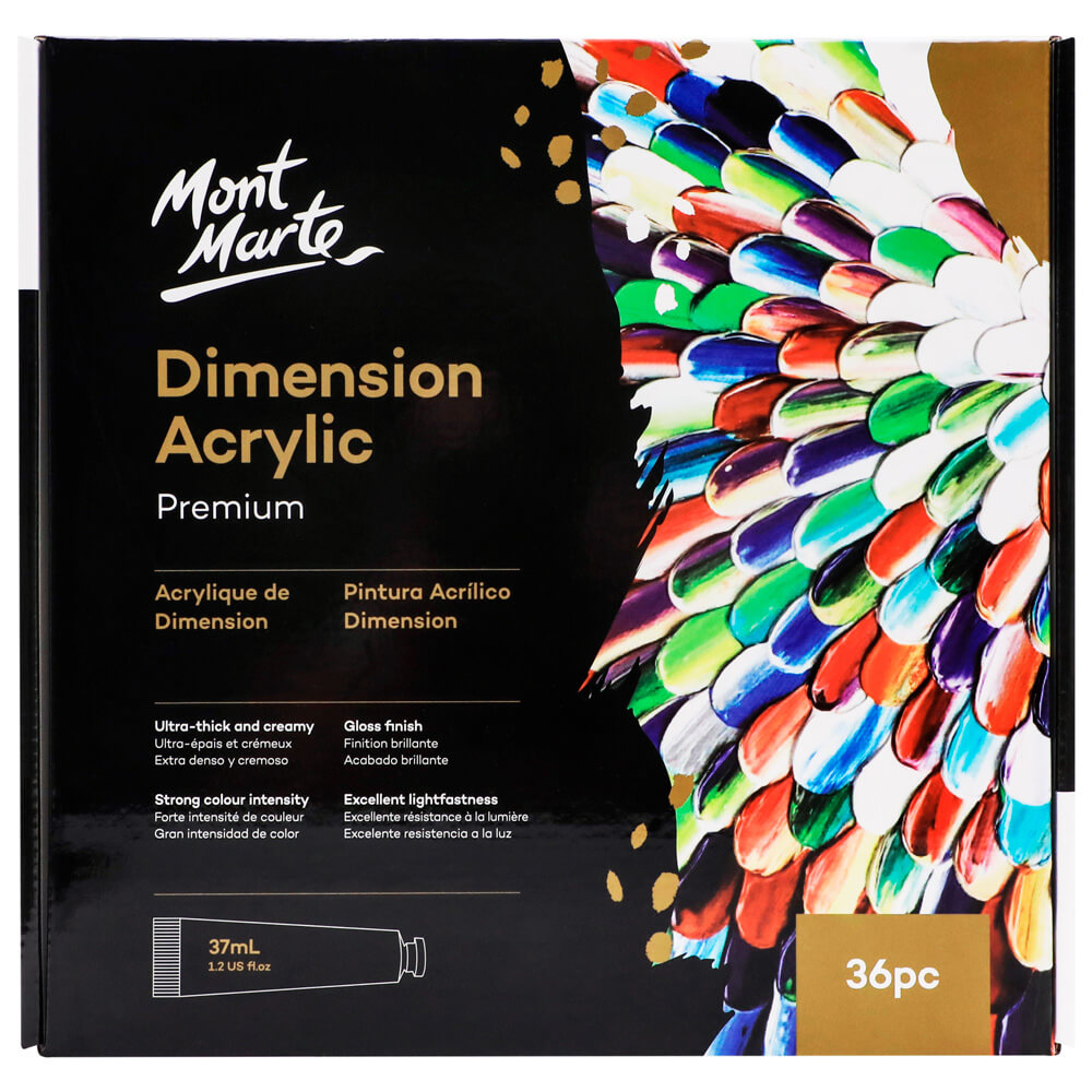 Dimension Acrylic Premium 36pc x 37ml (1.25 US fl.oz)