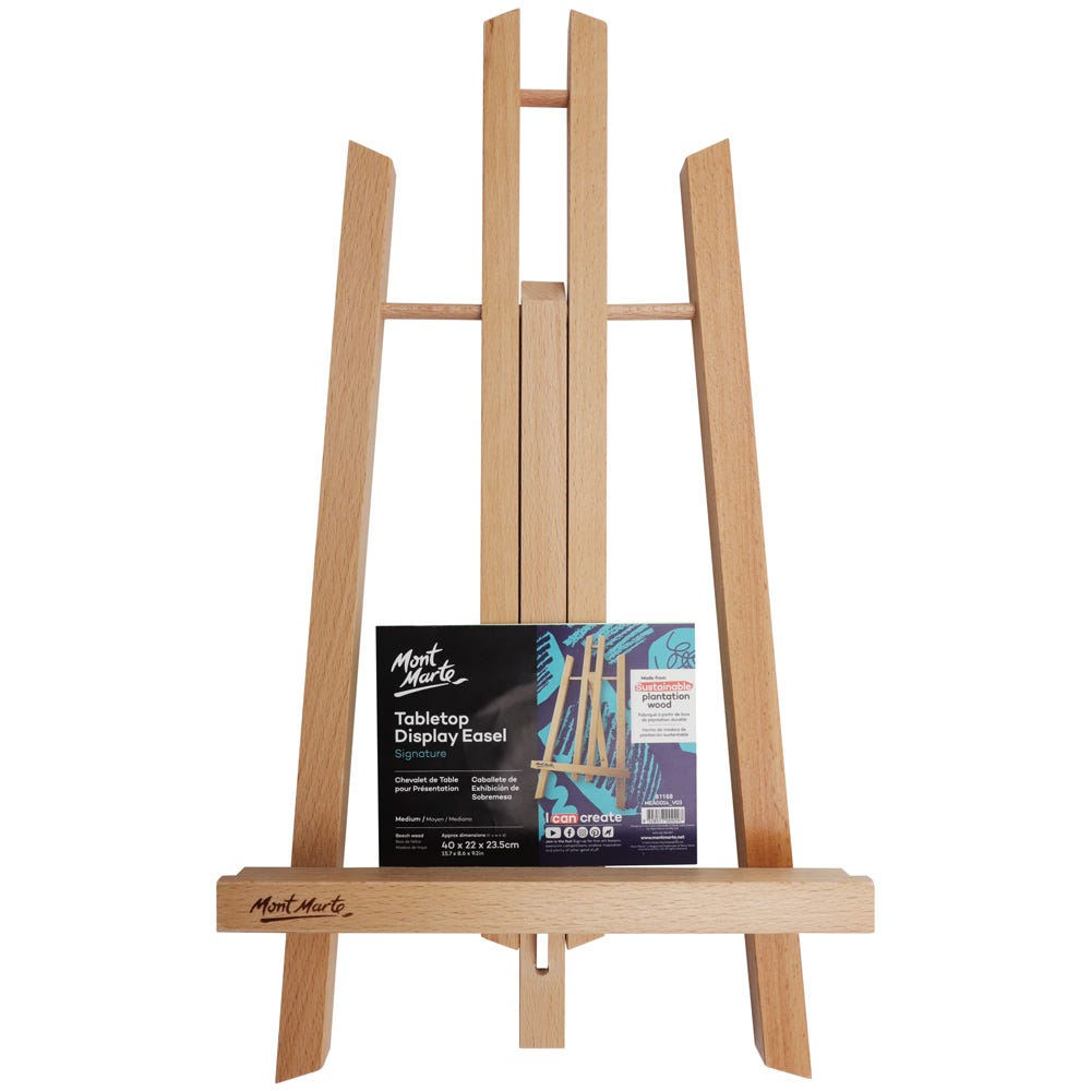 Wooden Display Easels Stands for Painting | CanvasChamp