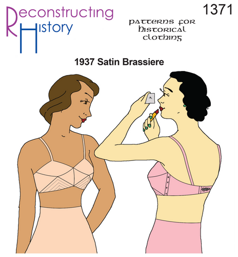 Reconstructing History: Early 1930's Brassiere & Panties from  CorsetMakingSupplies.com