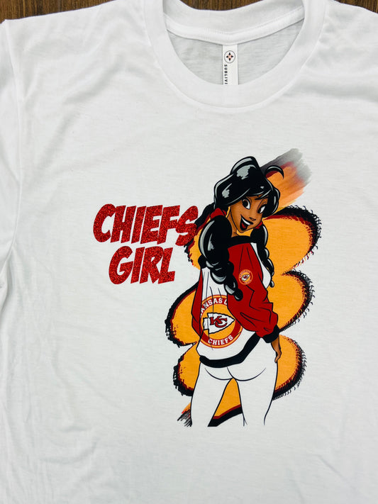 Glitter / Cheetah KC Chiefs Arrowhead – Spirit Life Apparel & Screenprinting