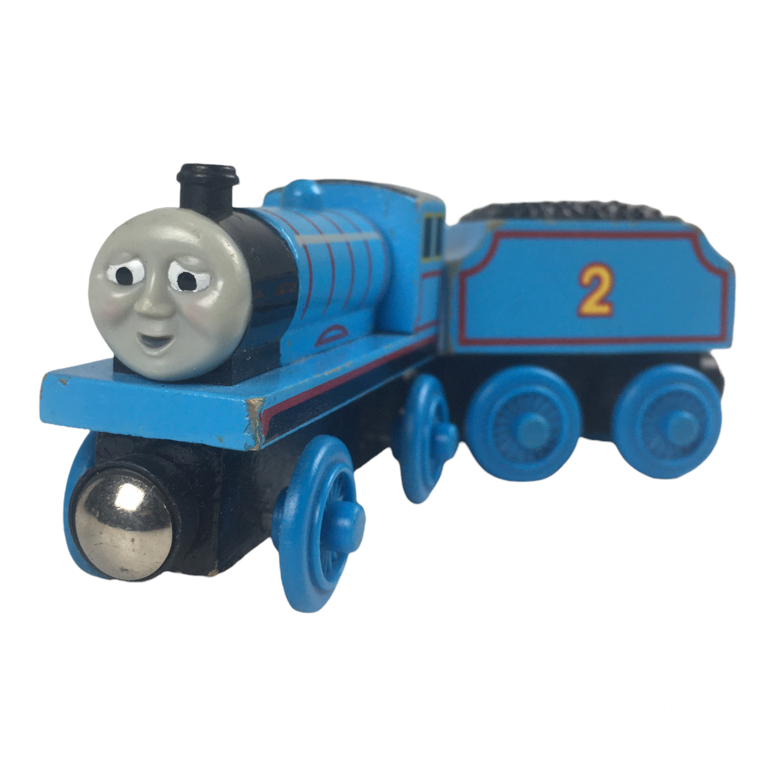 Fisher-Price® Thomas Friends Wooden Railway Edward Engine And Coal-Car ...