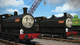 Donald and Douglas in CGI