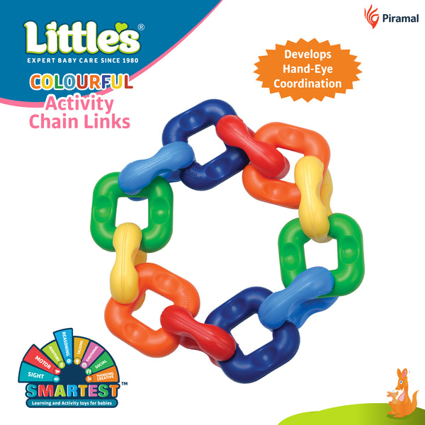 Little's Rainbow Stacking Cubes Activity Toy Multicolor Infant & Preschool  Toys