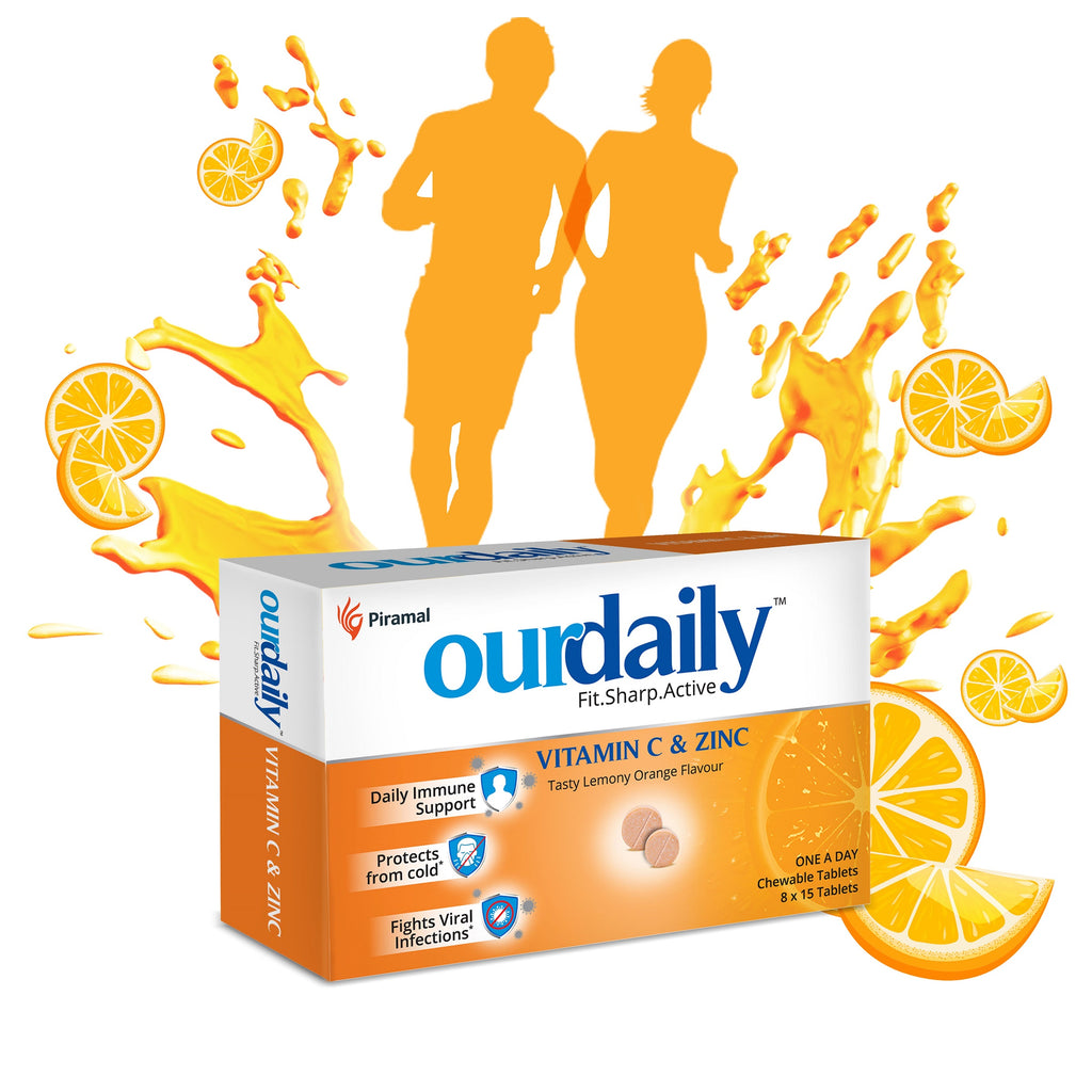 Buy Ourdaily Vitamin C Zinc Tablets Online Vitamin C With Zinc Tablets Wellify In
