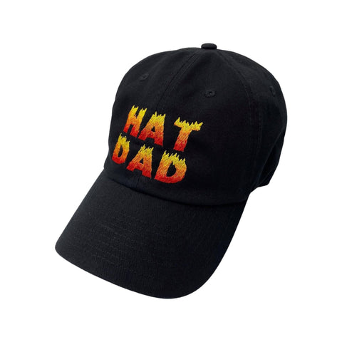 Black hat dad hat