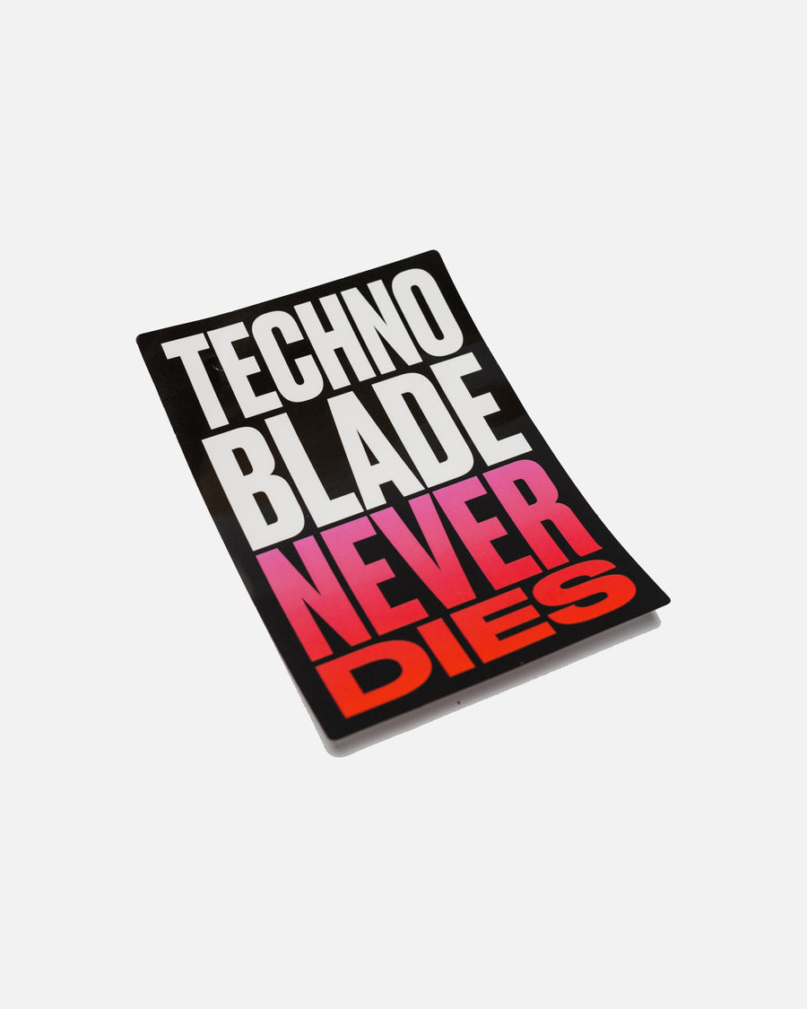 technoblade never dies Sticker for Sale by khunthull