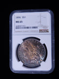 1896 Morgan Silver Dollar - NGC MS65