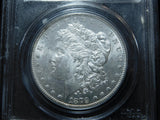 1879-S $1 Morgan Silver Dollar - PCGS MS63 w/ Stunning Reverse Rainbow Toning