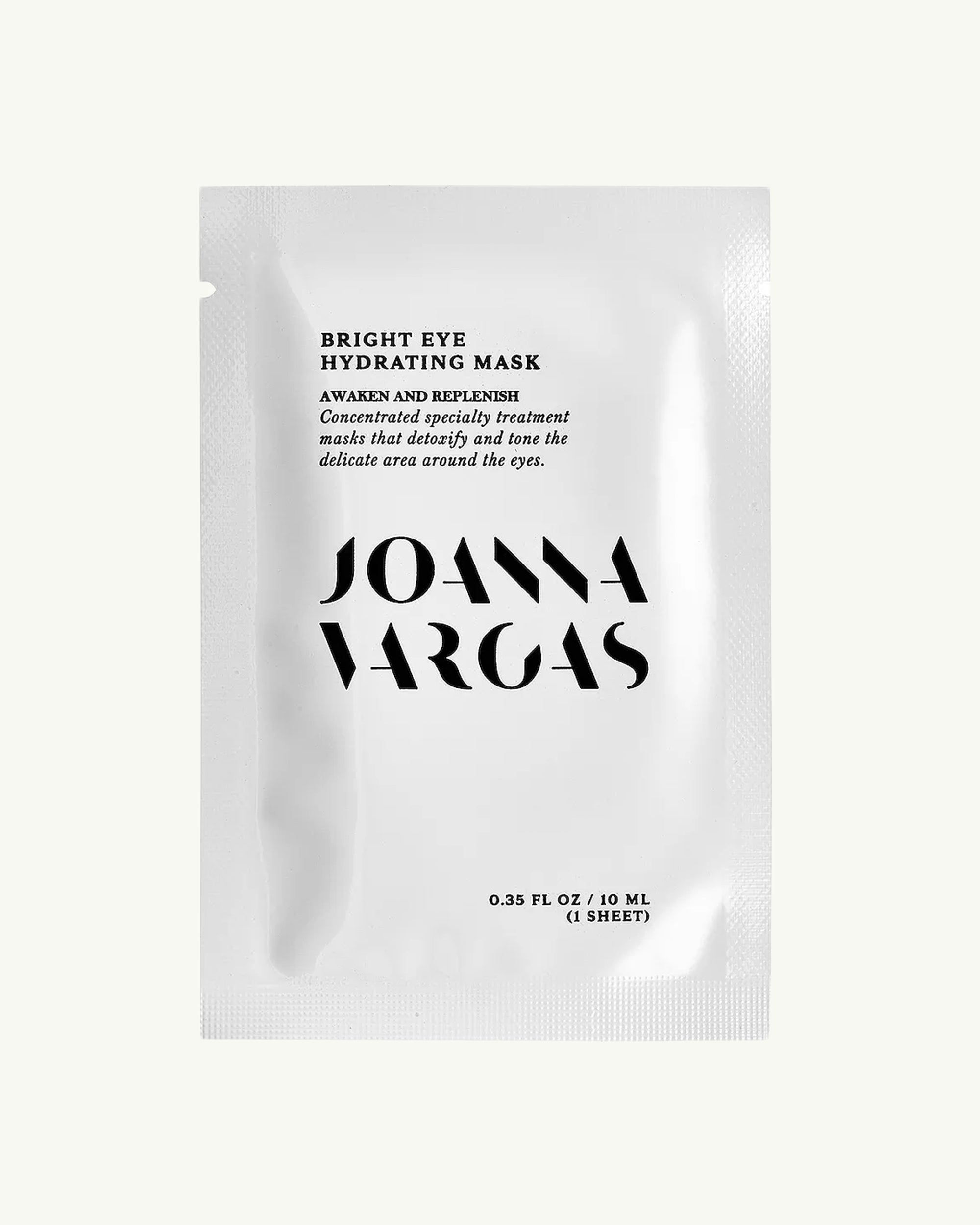 Joanna Vargas Bright Eye Firming Mask single