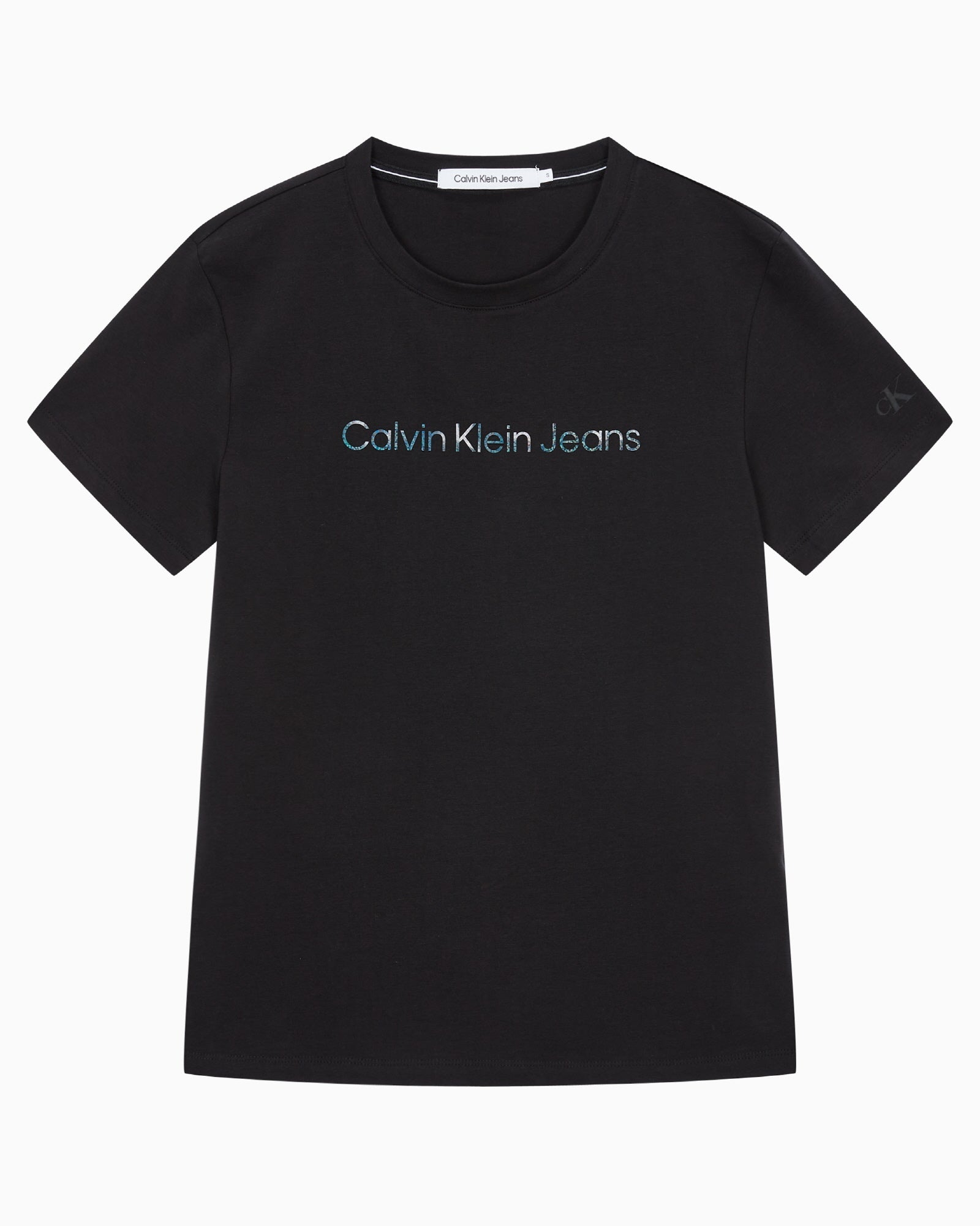 CALVIN KLEIN] [カズハ着用]モノグラムロゴ女性半袖Tシャツ - コクモト 