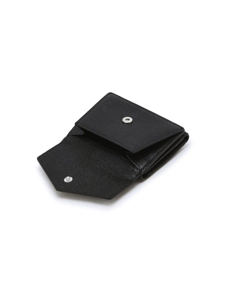 JILLSTUART] [24SS][ZIPSTORY] Logo point cowhide bifold wallet