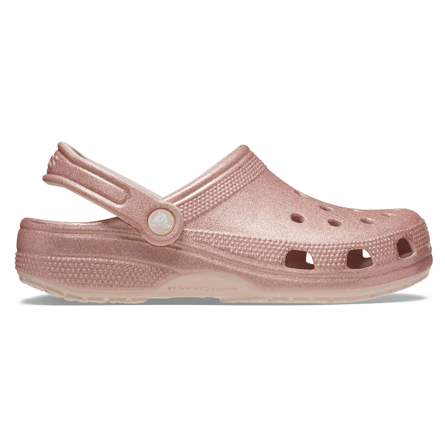 Crocs Classic Glitter Clog Sandalen Vrouwen op kleur roze, Maat 3738_1