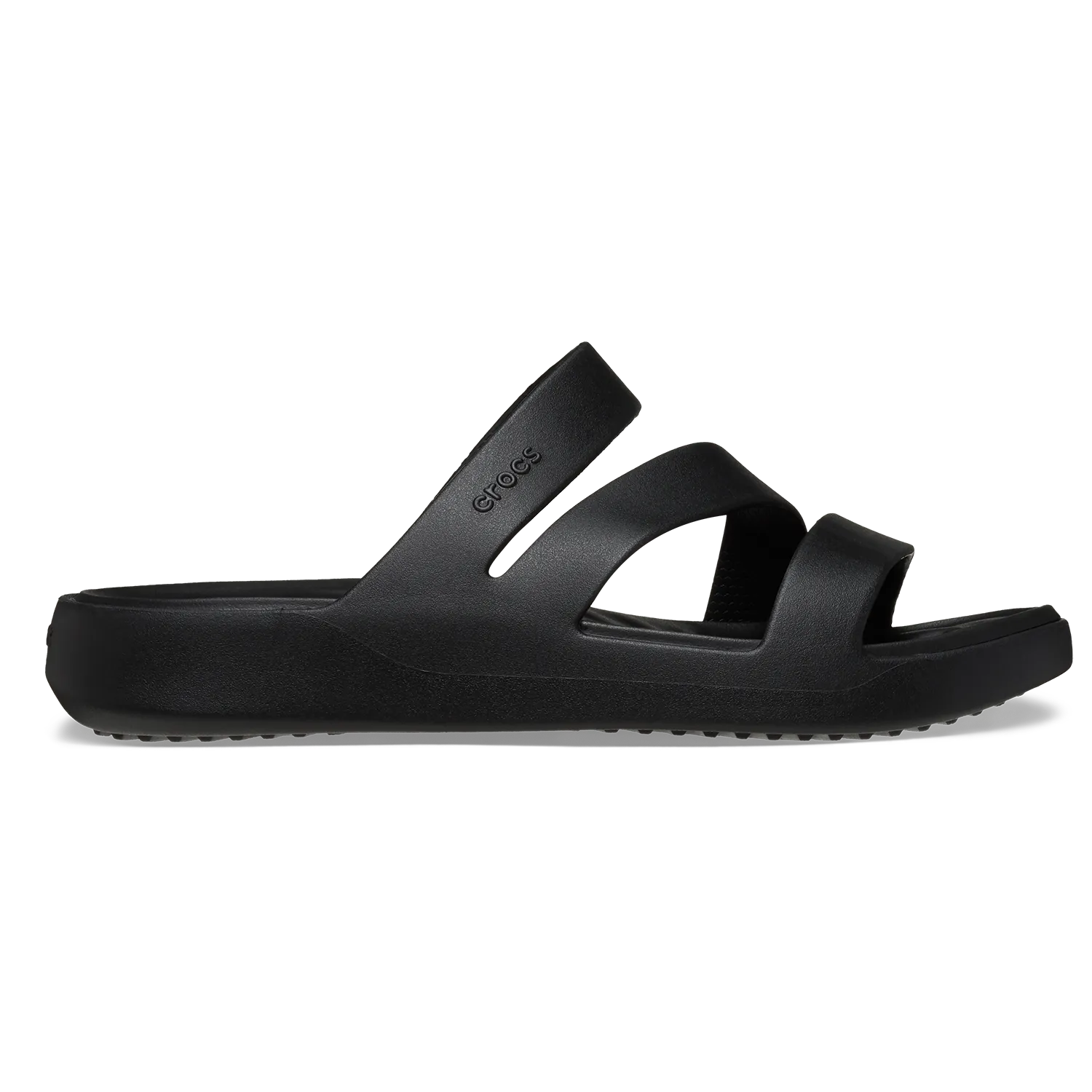 Crocs Slippers Dames Getaway Strappy Zwart Croslite™