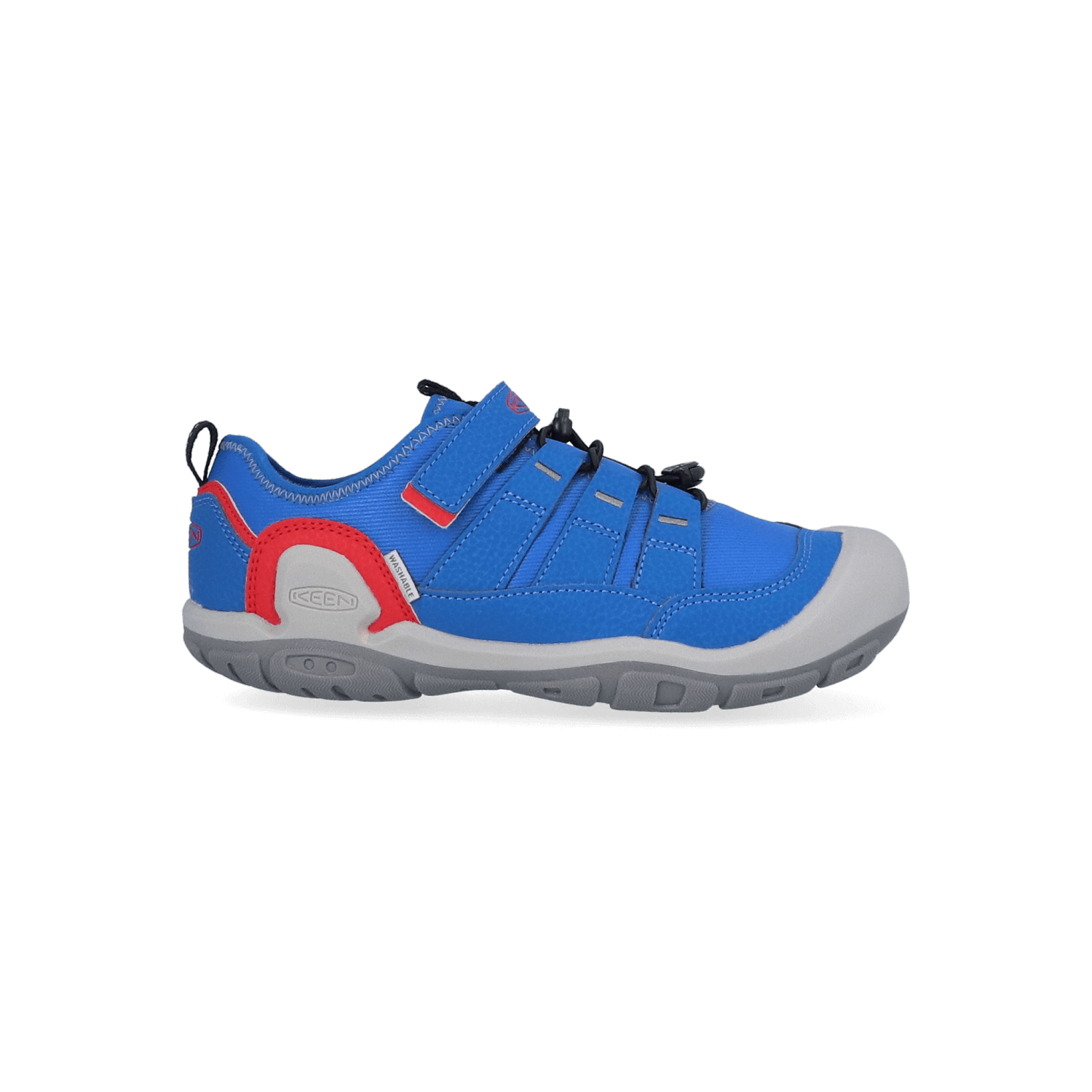 Keen Knotch Hollow Older Kids' Sneakers Classic Blue/Red