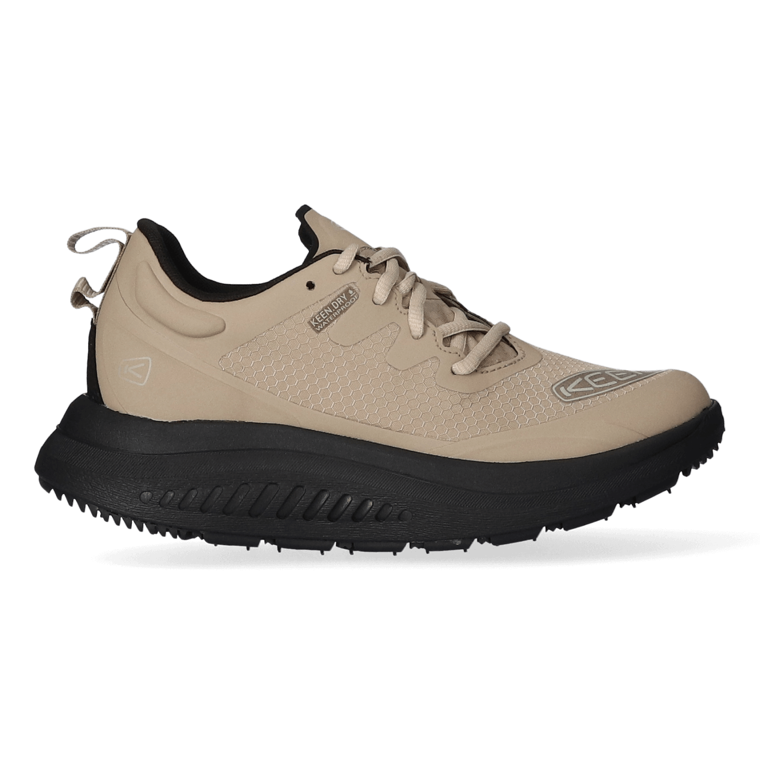 Keen - Women's WK400 WP - Multisportschoenen maat 9,5, beige/zwart