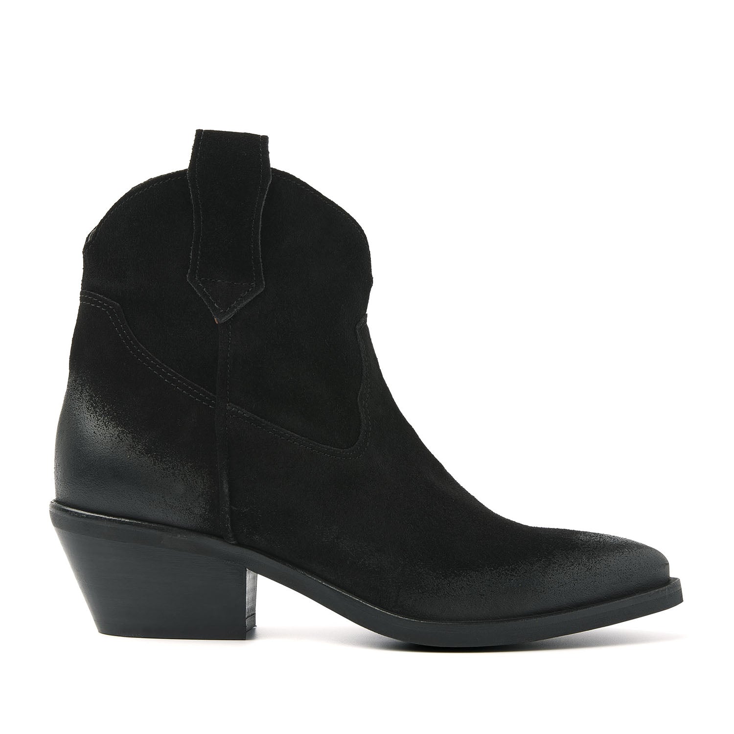 Lazamani Dames Enkellaarsjes 55.103 Black