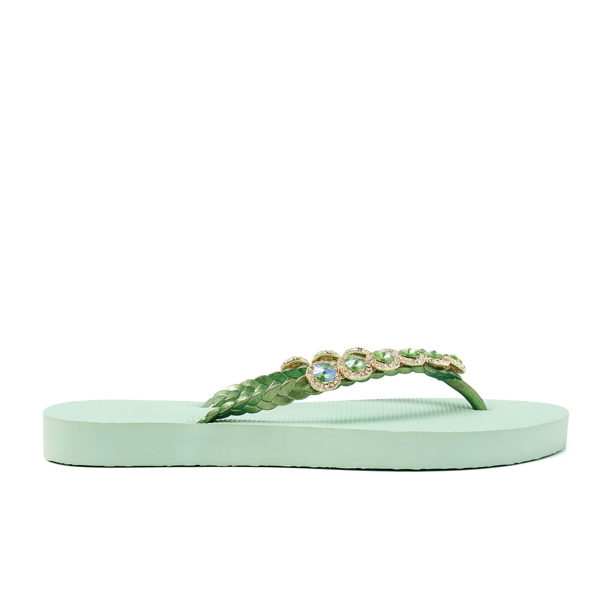 Lazamani Slippers Dames Bora Bora Aqua Kunststof