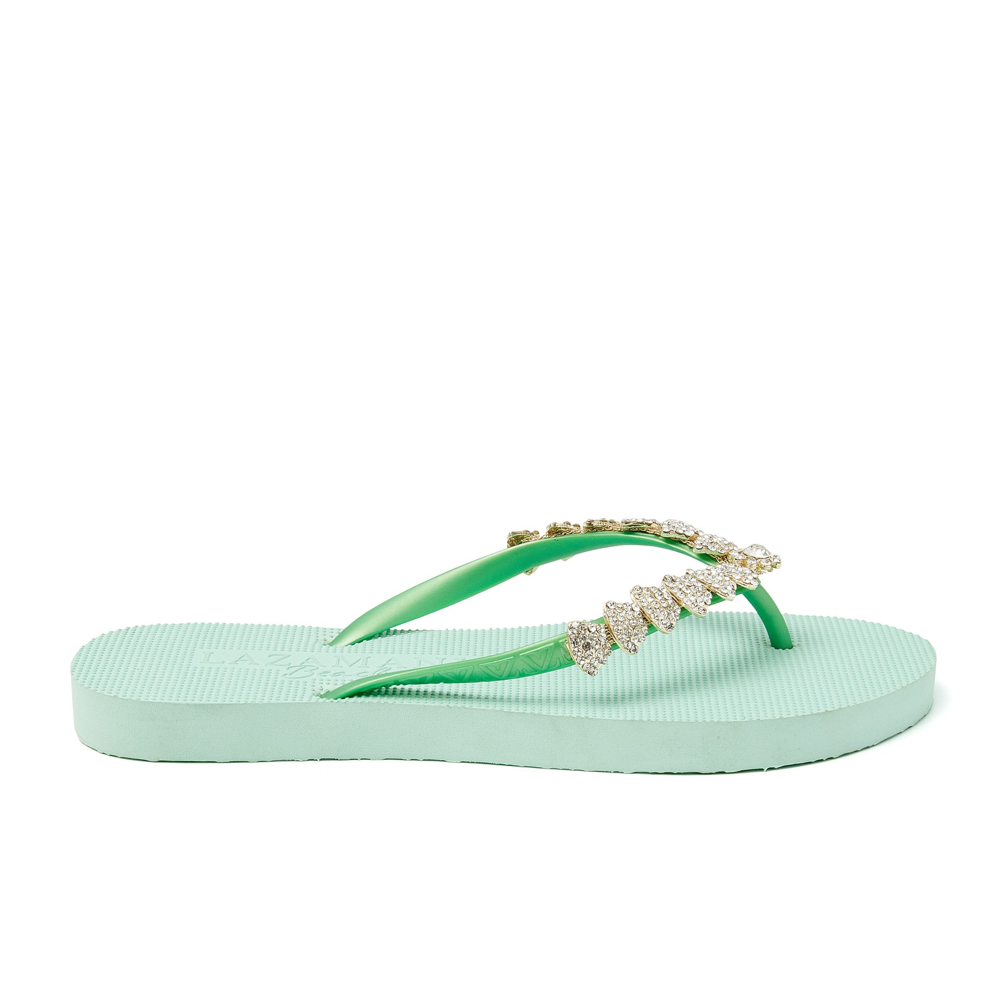 Lazamani Slippers Dames Nusa Penida Aqua Kunststof