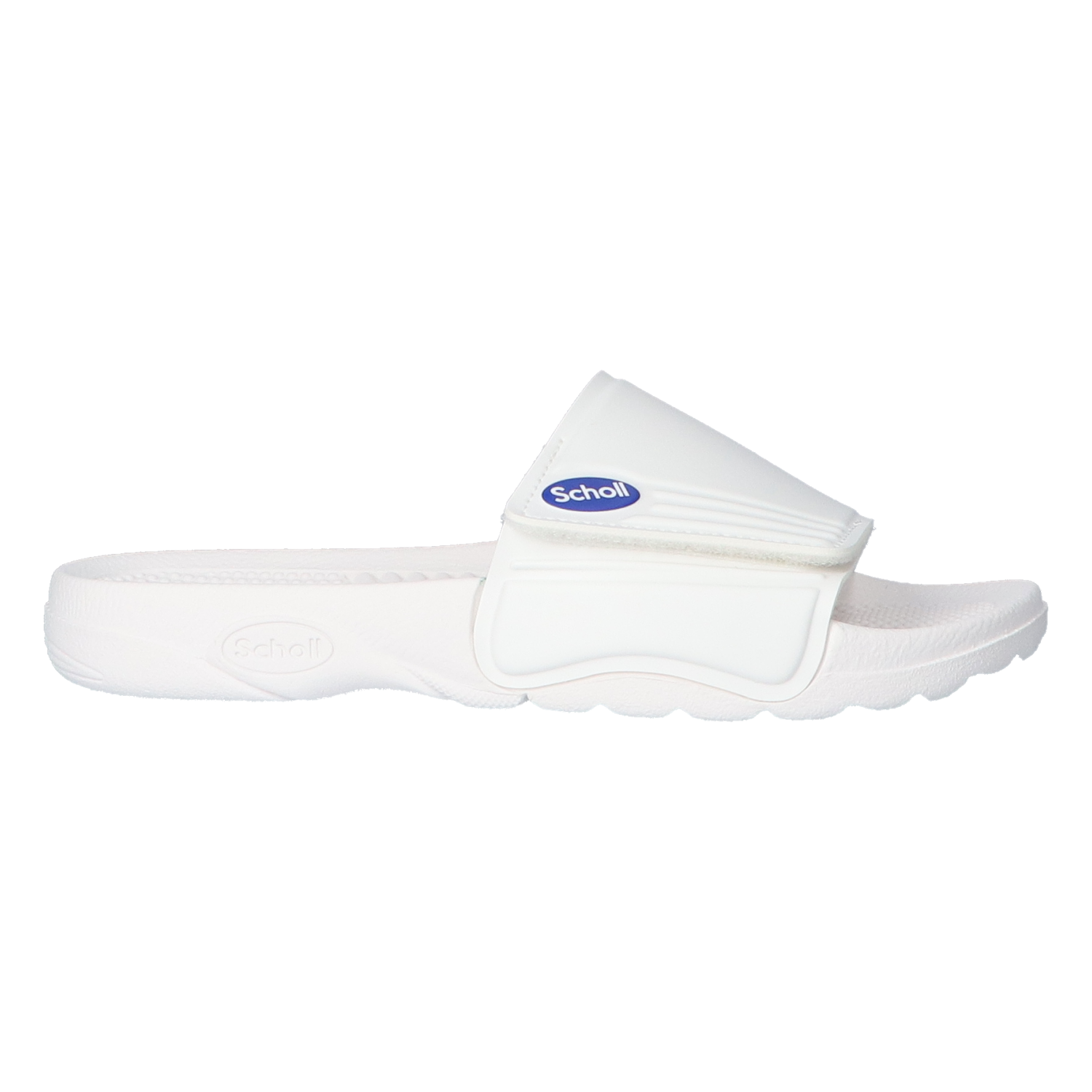 Scholl Slippers Heren Nautilus Wit 46 PVC