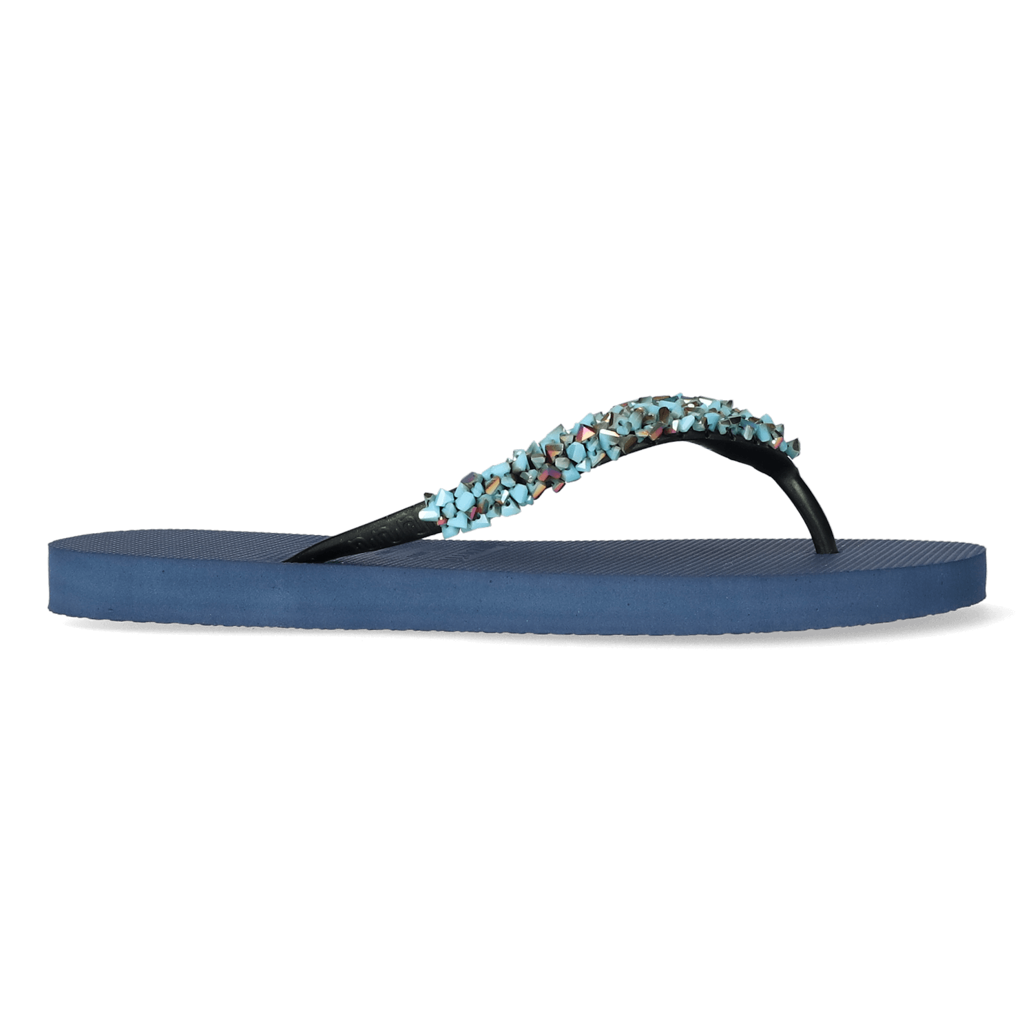 Uzurii Classic Aby Baby Blue Dames Slippers Navy | Blauw | Kunststof | Maat 37/38 | 18.225.05