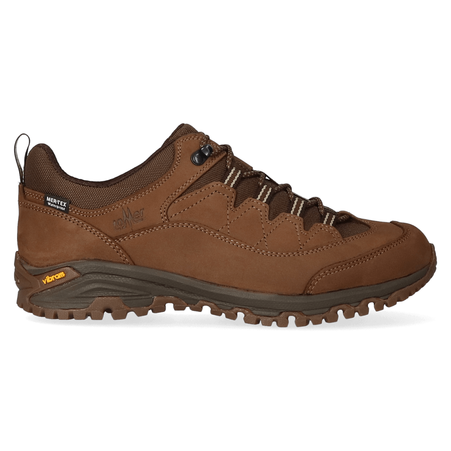 Lomer Sella II Mtx Nubuck Wandelschoen Bruin