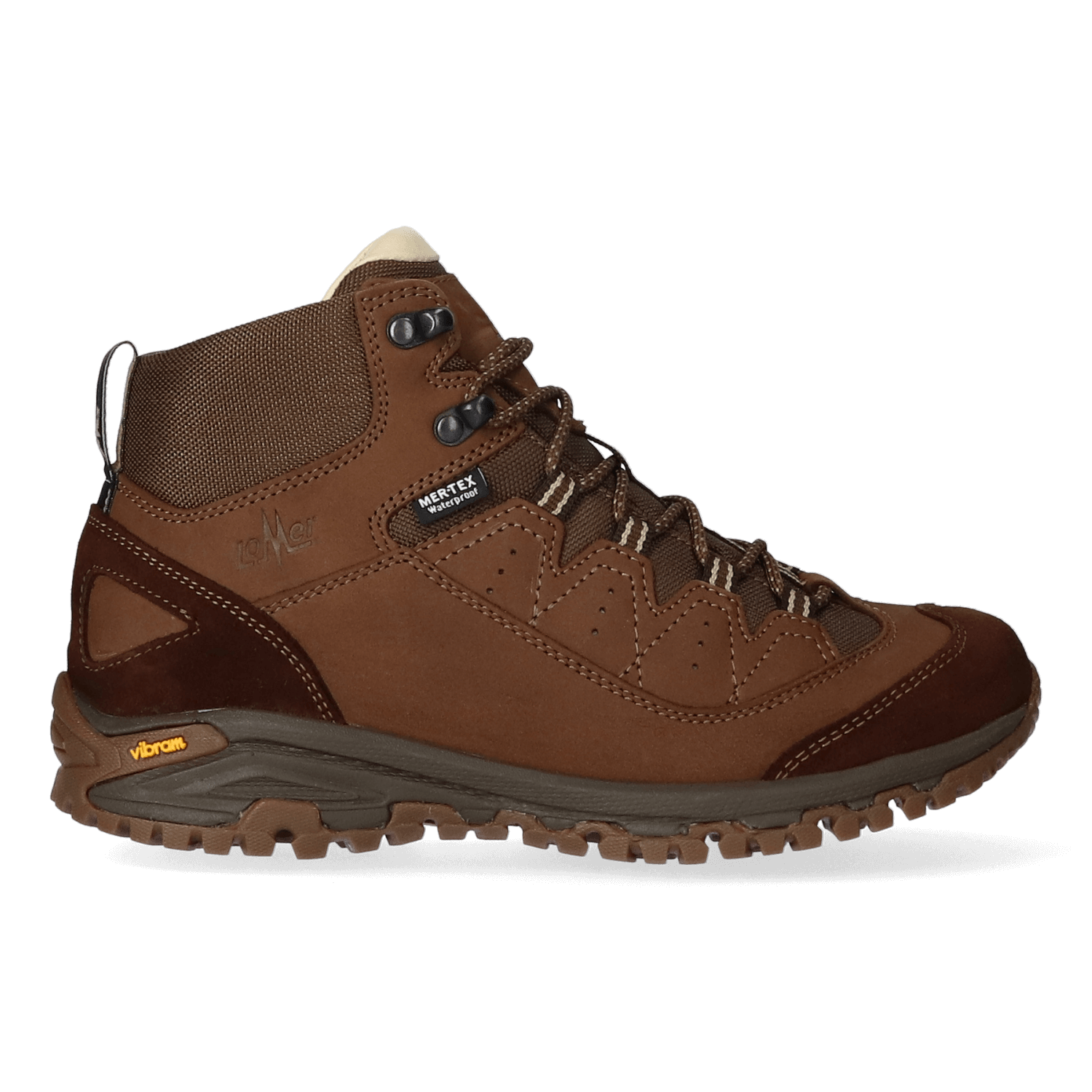 Lomer Sella High Premium MTX Wandelschoenen Brown | Cognac | Nubuck | Maat 41 | 30047.B.01