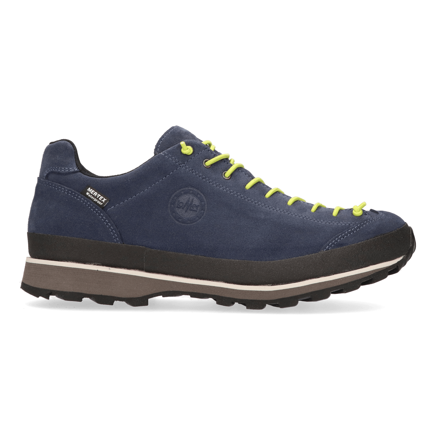 Lomer Bio Naturale Low MTX Wandelschoenen Flag | Blauw | Suède | Maat 35 | 50082.A.02