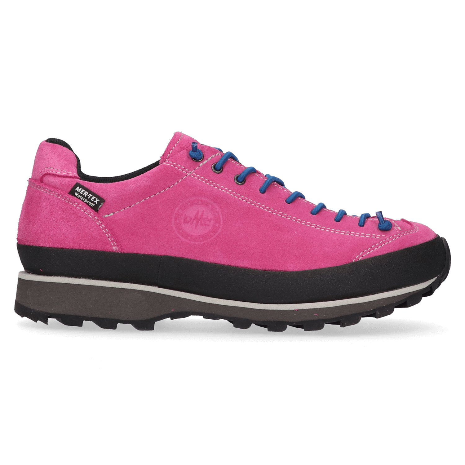 Lomer Bio Naturale Low MTX Dames Wandelschoenen Passion | Roze | Suède | Maat 41 | 50082.A.25