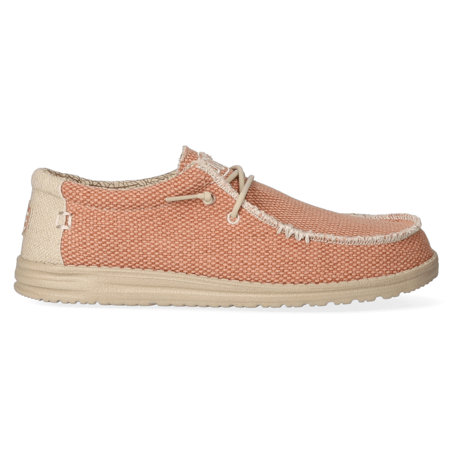 HEYDUDE Wally Braided Heren Instappers Tangerine | Oranje | Maat 47 | HD40003-817