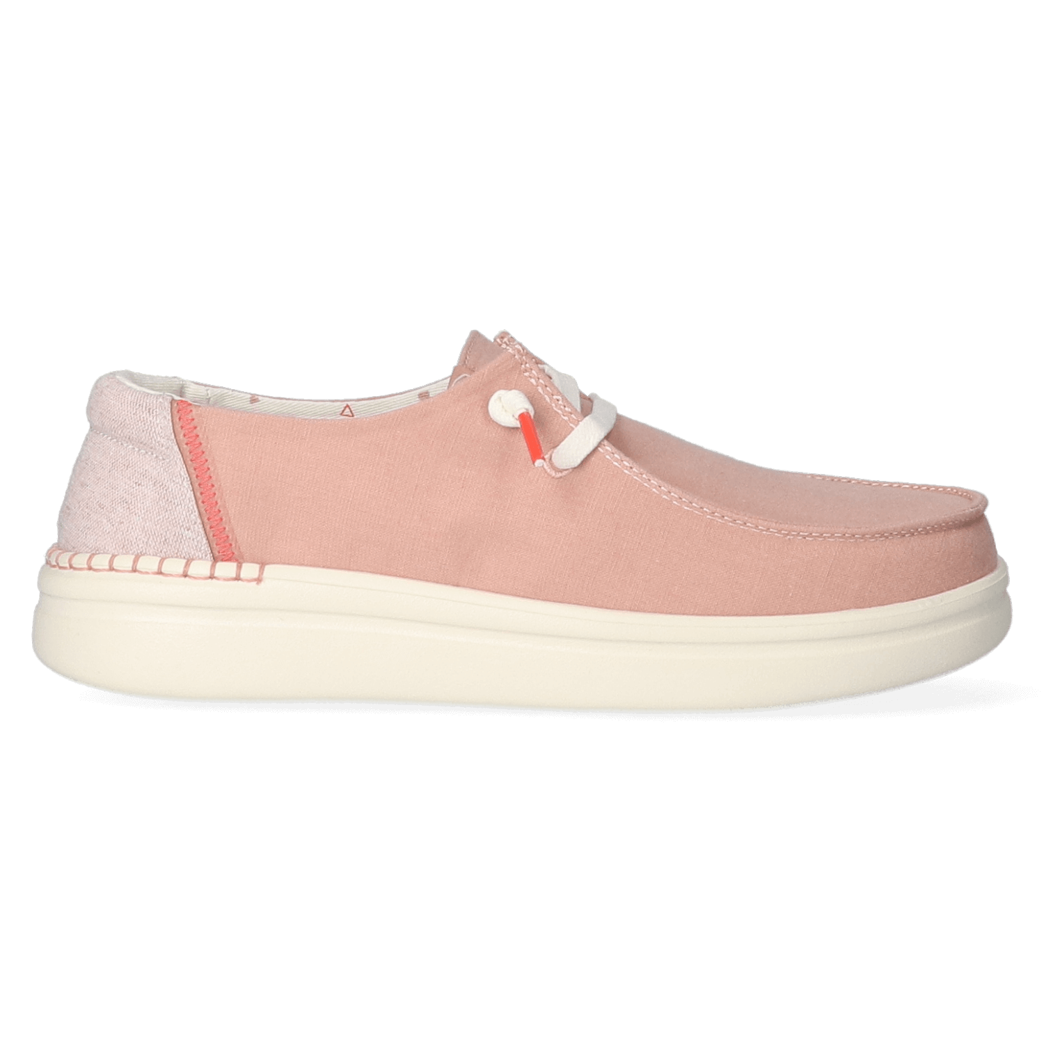 HEYDUDE Wendy Rise Sneakers roze Canvas - Dames - Maat 39