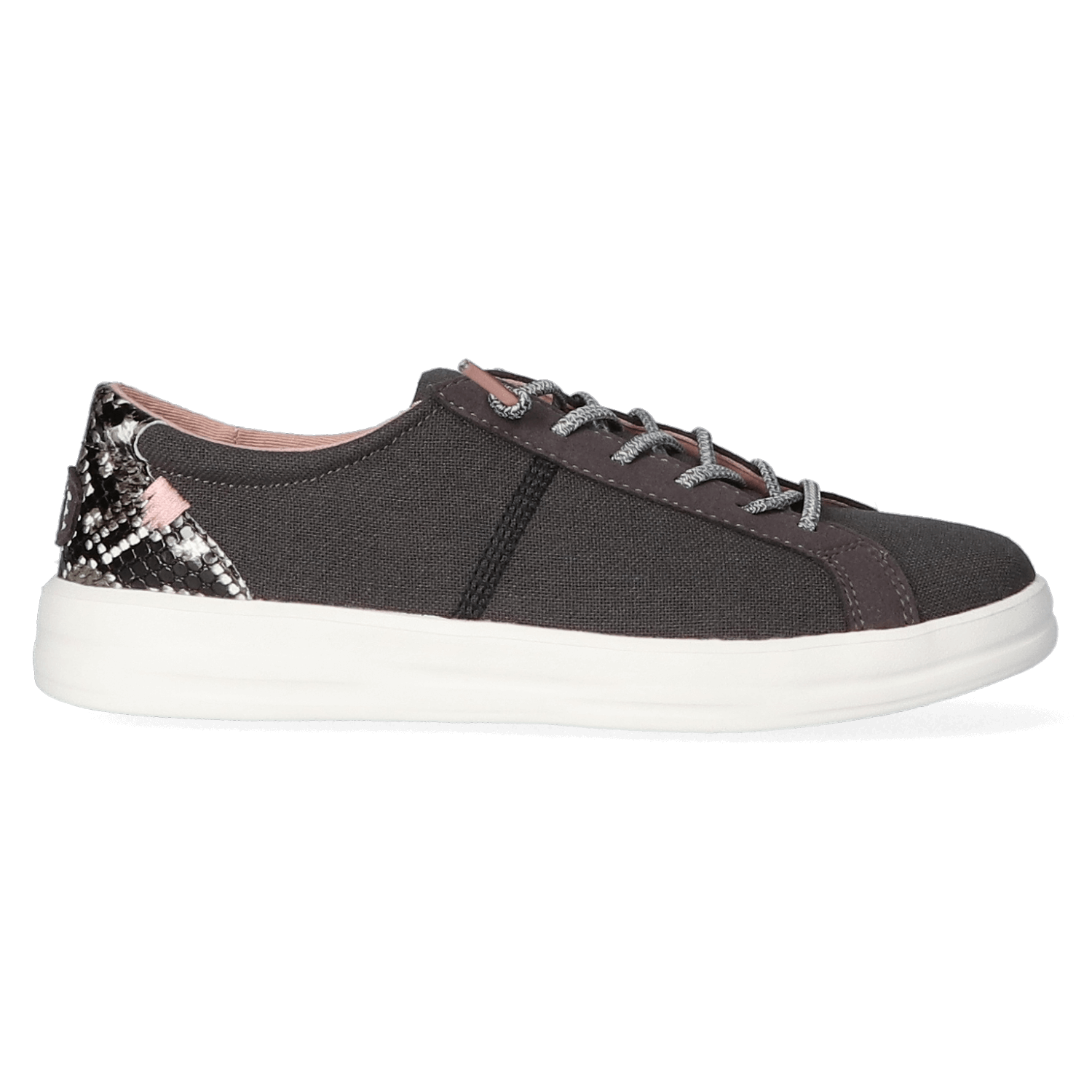 HEYDUDE Karina Dames Sneakers Jet Black