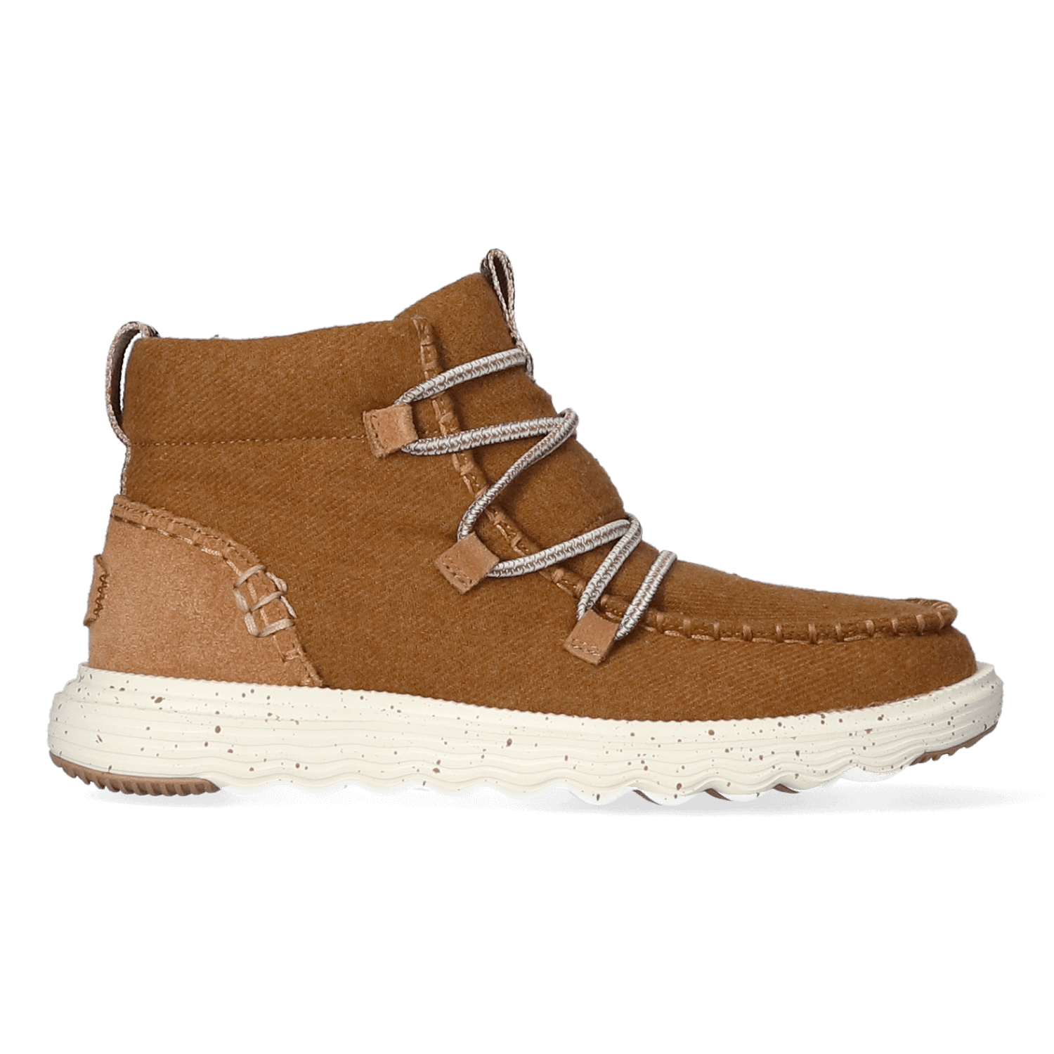 HEYDUDE Reyes Wool Dames Boots Cognac