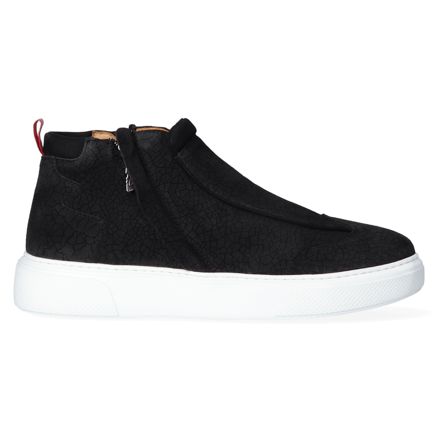 Jan Jansen Banderas Heren Sneakers Nubuck Cleft Black | Zwart | Maat 44 | JJ10067.02