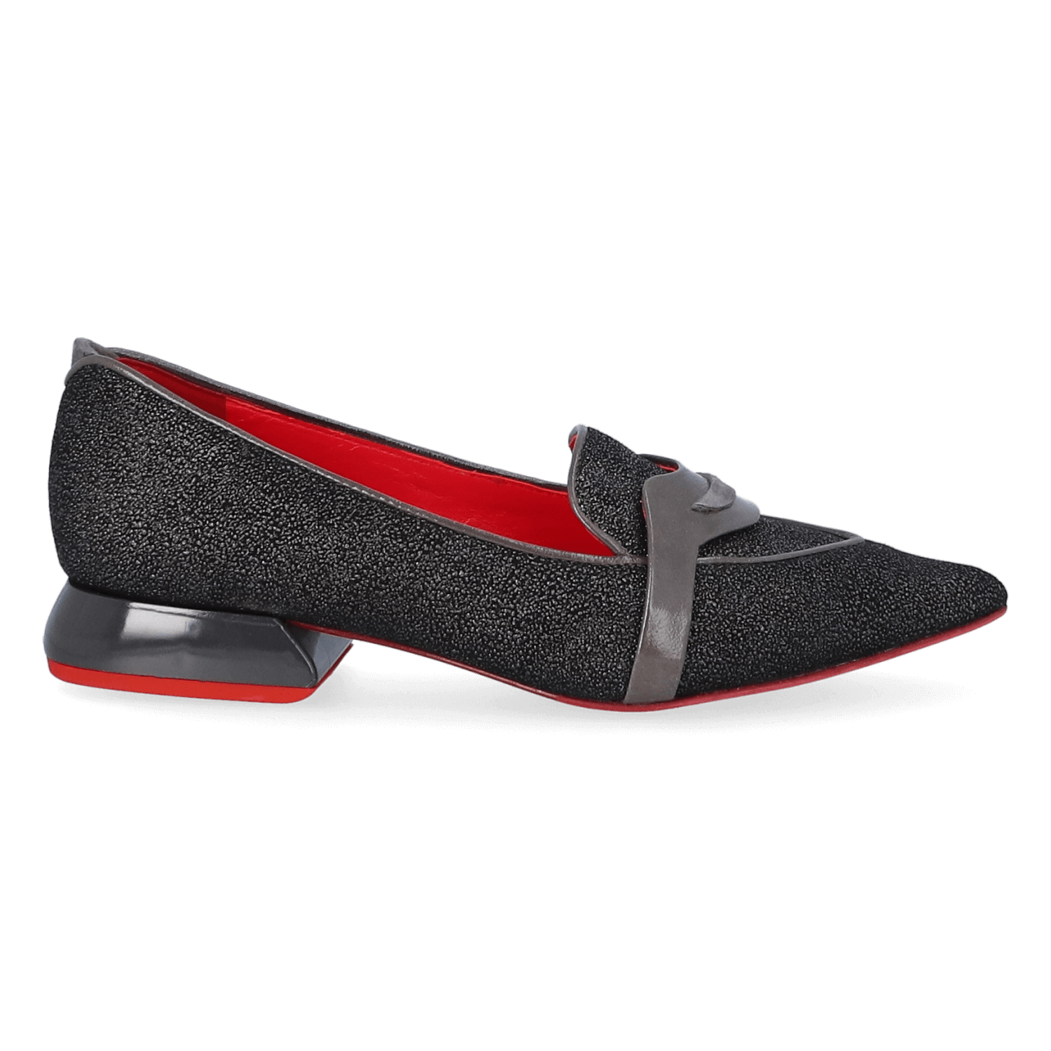 Jan Jansen Bello Dames Flats Skala Smoke