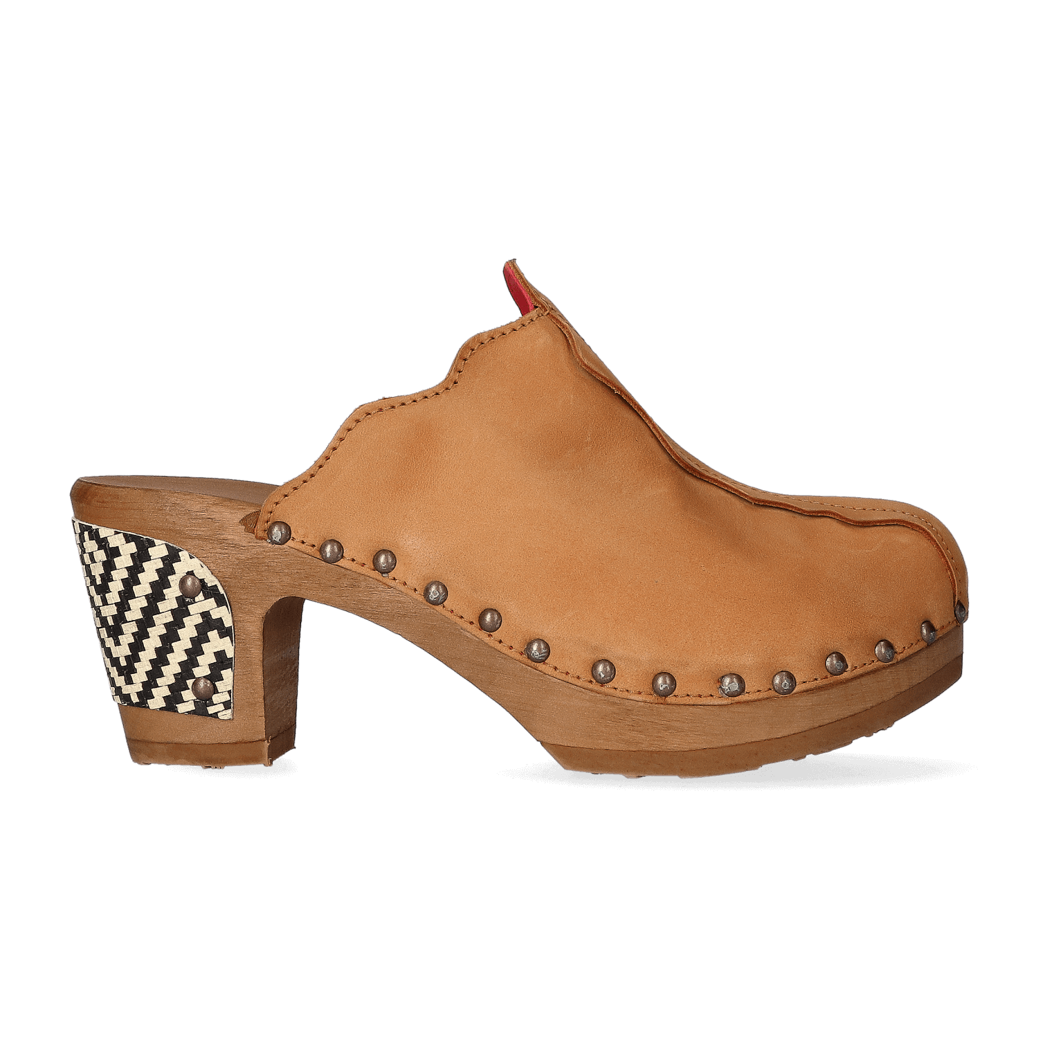 Jan Jansen Knock On Wood Dames Clogs Cuoio | Bruin | Nubuck | Maat 36 | JJ27.cuoio