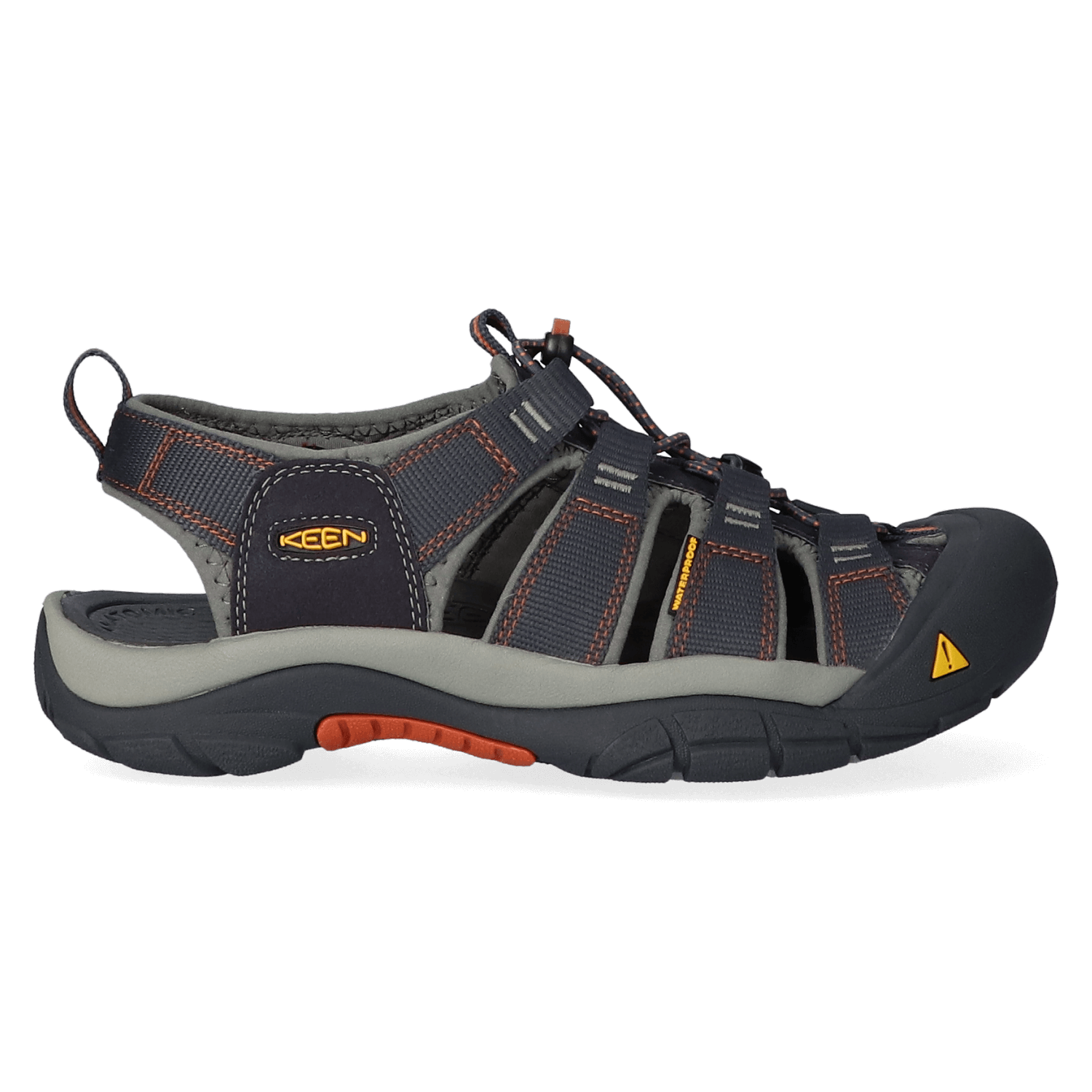 Keen Newport H2 Heren Wandelsandalen India Ink/Rust | Blauw | Polyester | Maat 42.5 | K1001931