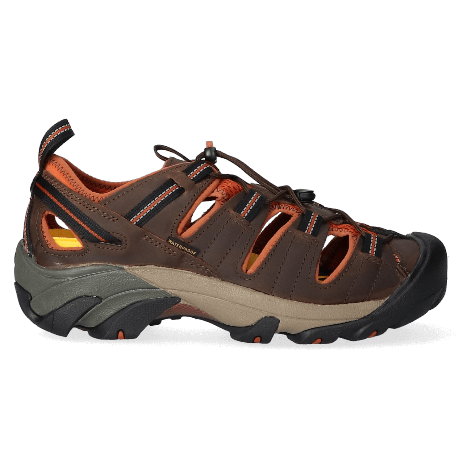 Keen Arroyo II Heren Wandelschoenen Black Olive/Bombay Brown | Groen | Leer | Maat 44.5 | K1008419