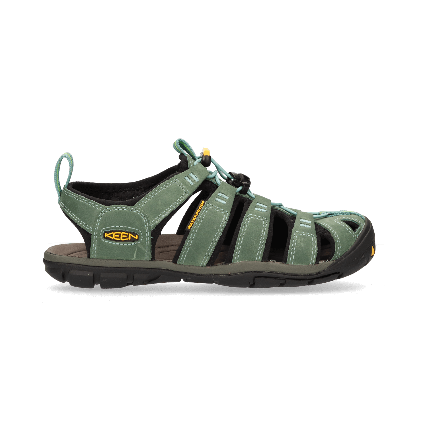 Keen Clearwater Dames Wandelsandalen Mineral Blue/Yellow | Aqua | Leer | Maat 37 | K1014371