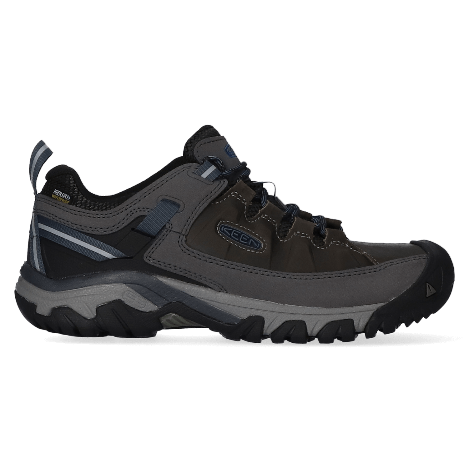 Keen Targhee III Heren Wandelschoenen Steel Grey/Captains Blue | Grijs | Leer | Maat 45 | K1017785